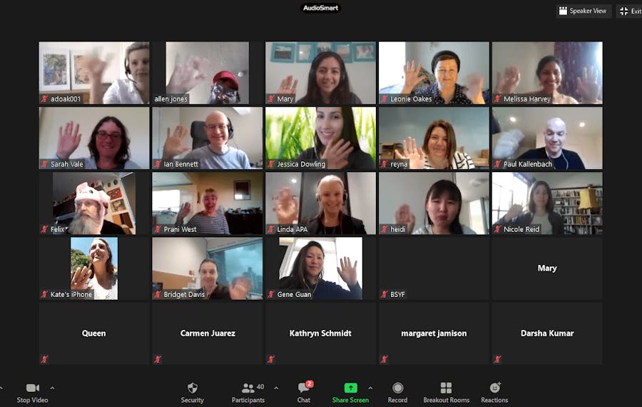 Sydney Street Choir - Corporate Challenge 2020 rehearsal