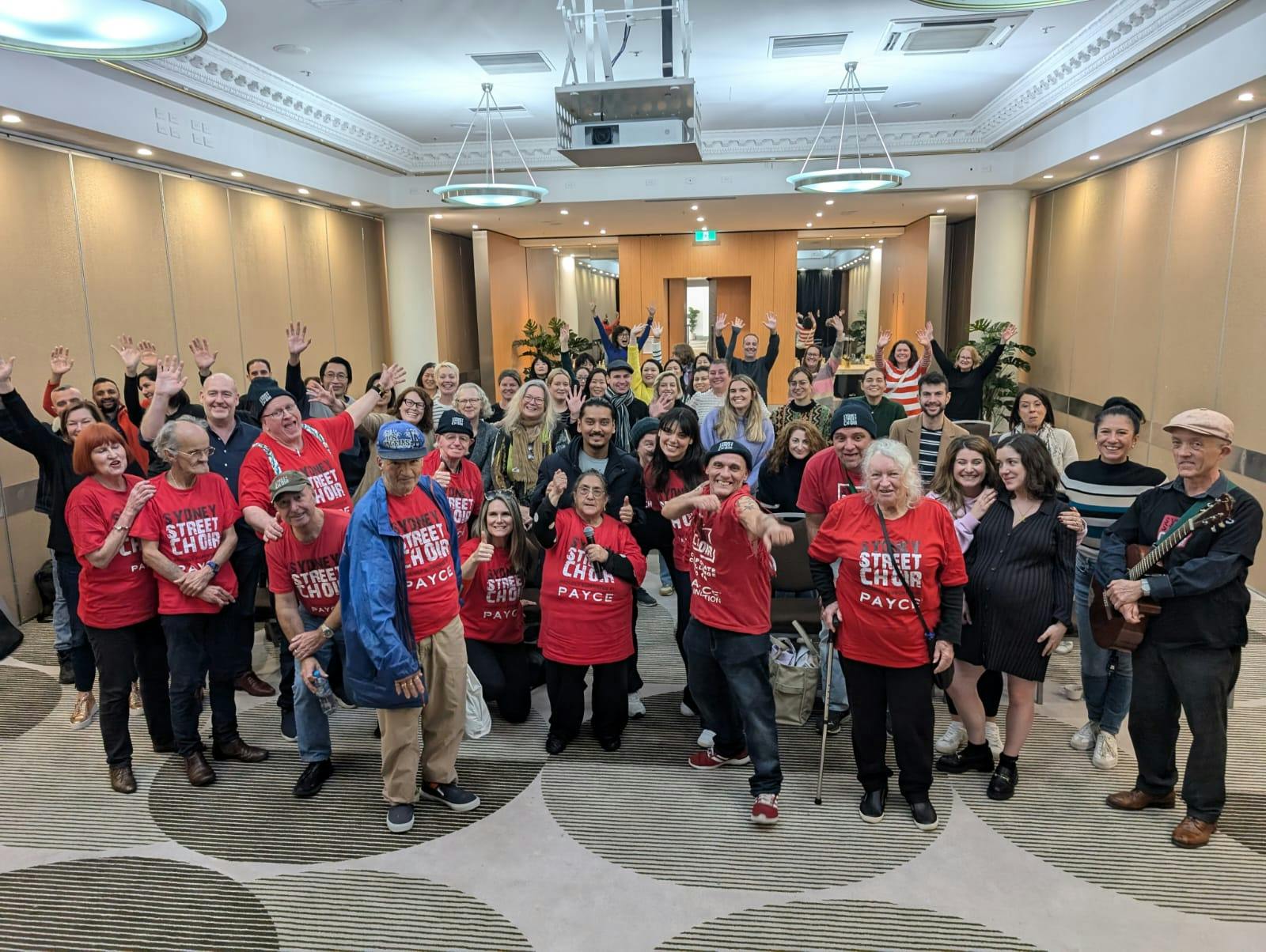 Sydney Street Choir Corporate Workshop with Business Events Sydney