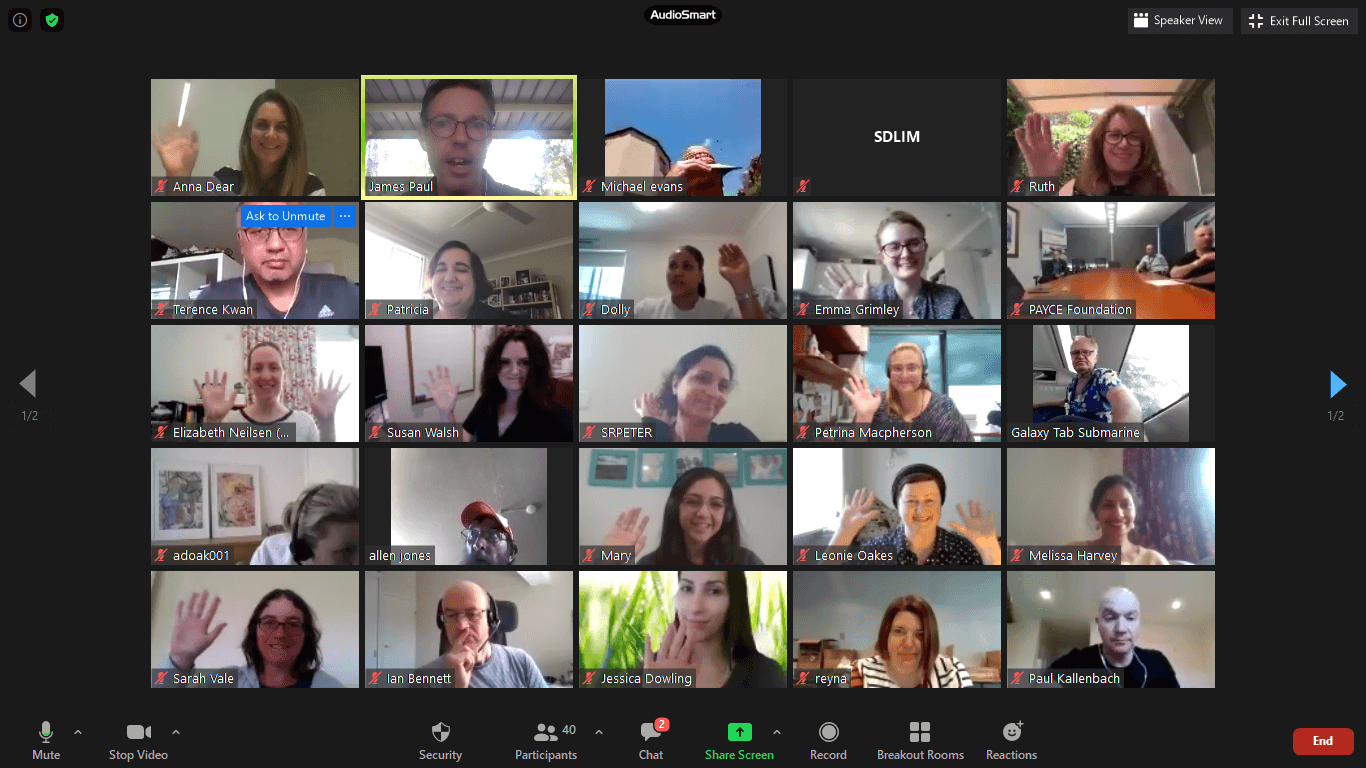 Sydney Street Choir - Corporate Challenge 2020 rehearsal