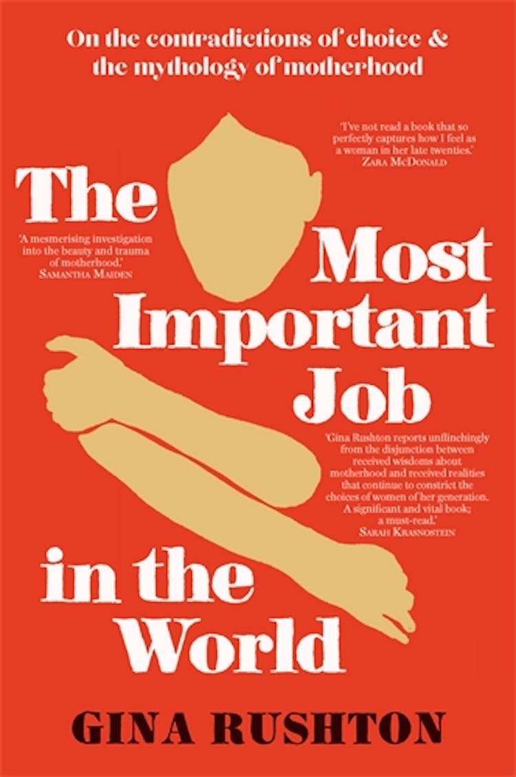 Book Cover for The Most Important Job in the World by Gina Rushton