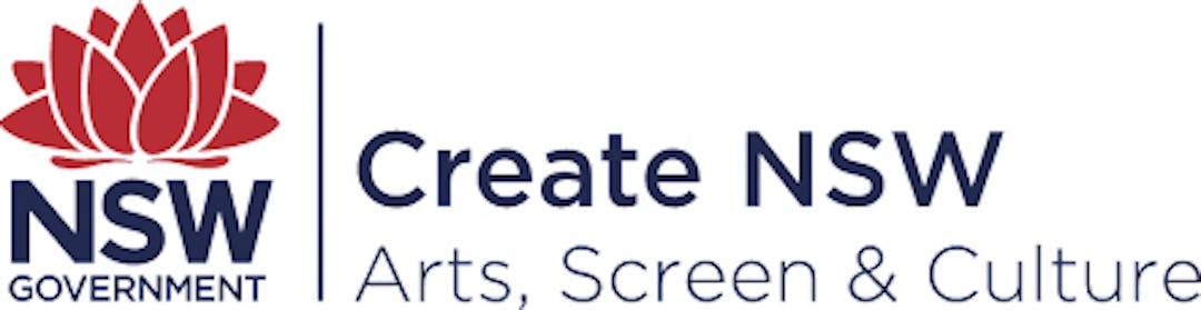 Create NSW Logo in Blue lettering