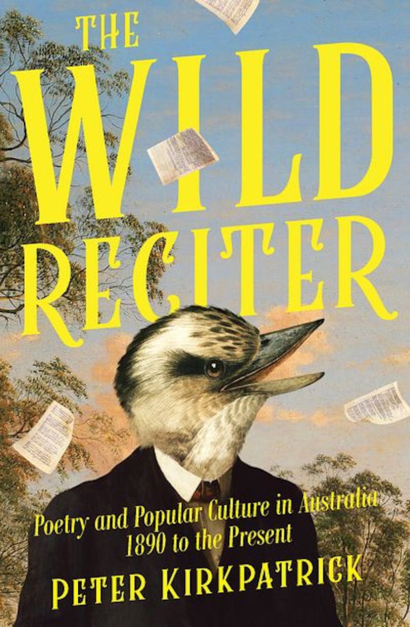 Book cover for The Wild Reciter by Peter Kirkpatrick
