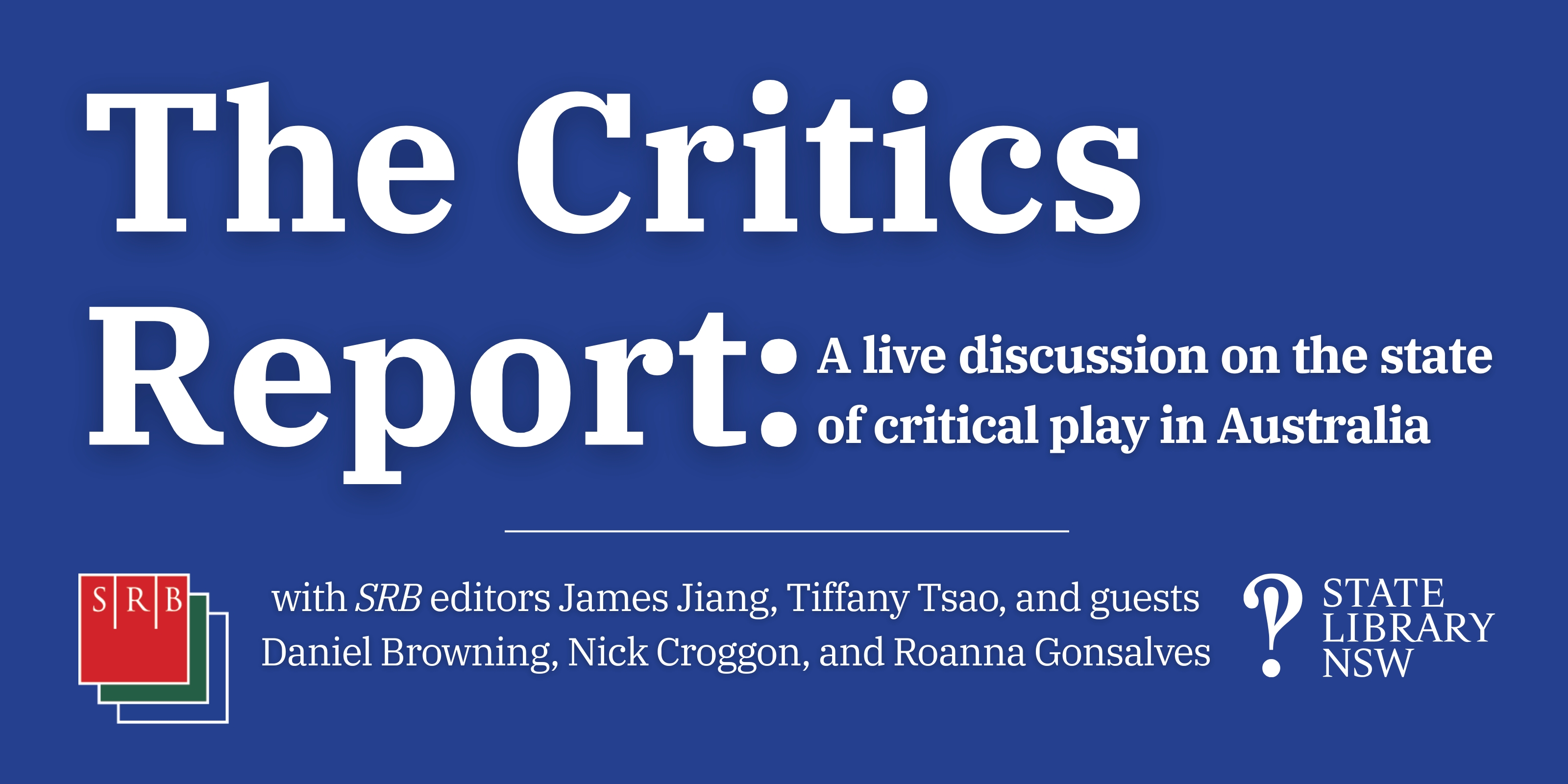 The Critics Report | Sydney Review of Books