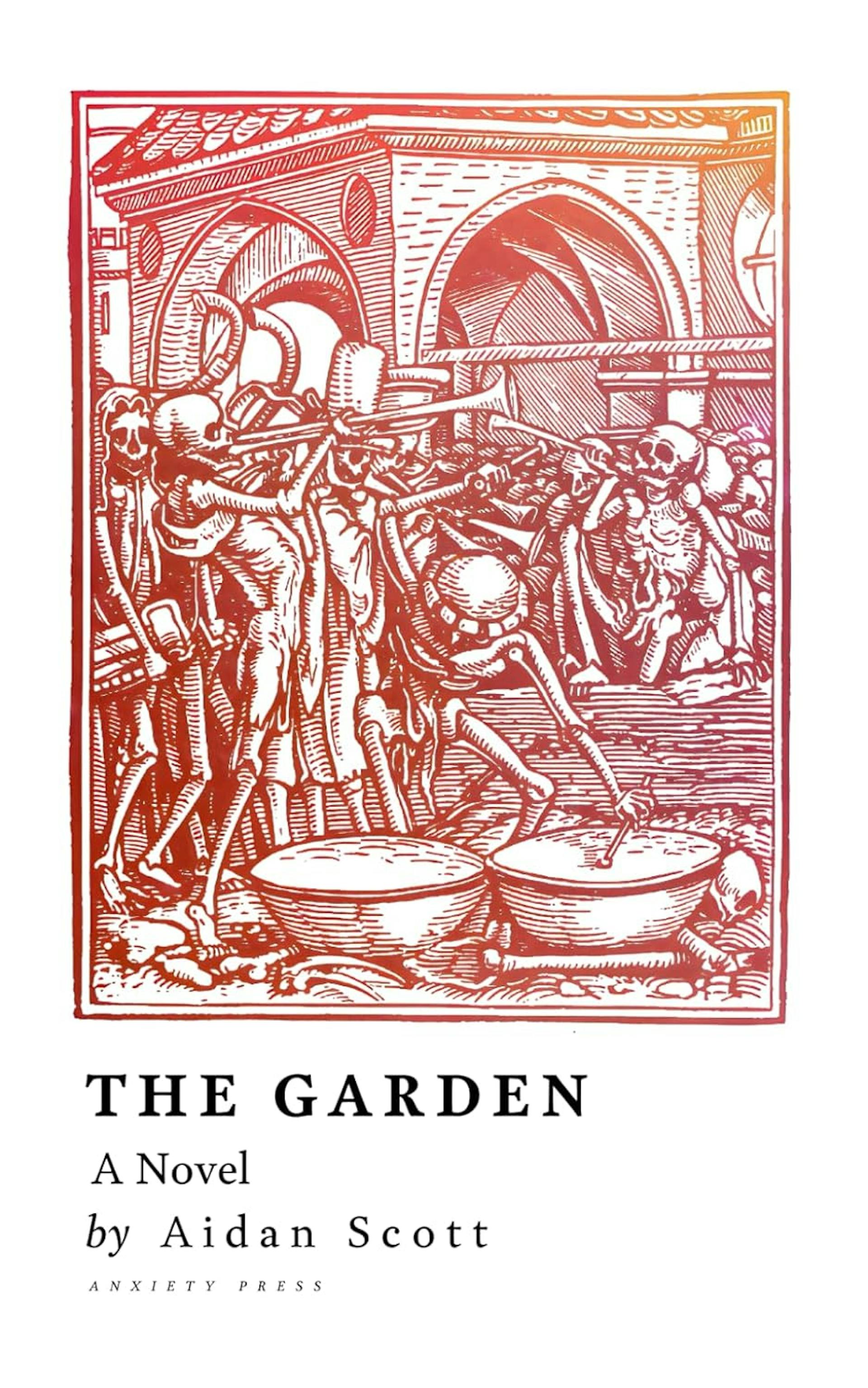 Book Cover for 'The Garden: A Novel' by Aidan Scott. 