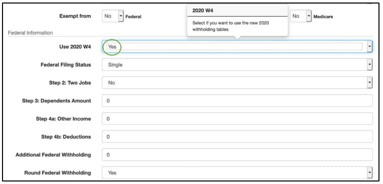 Calculate or Compare 2019 or 2020 W-4 Results With the Multi-State Calculator