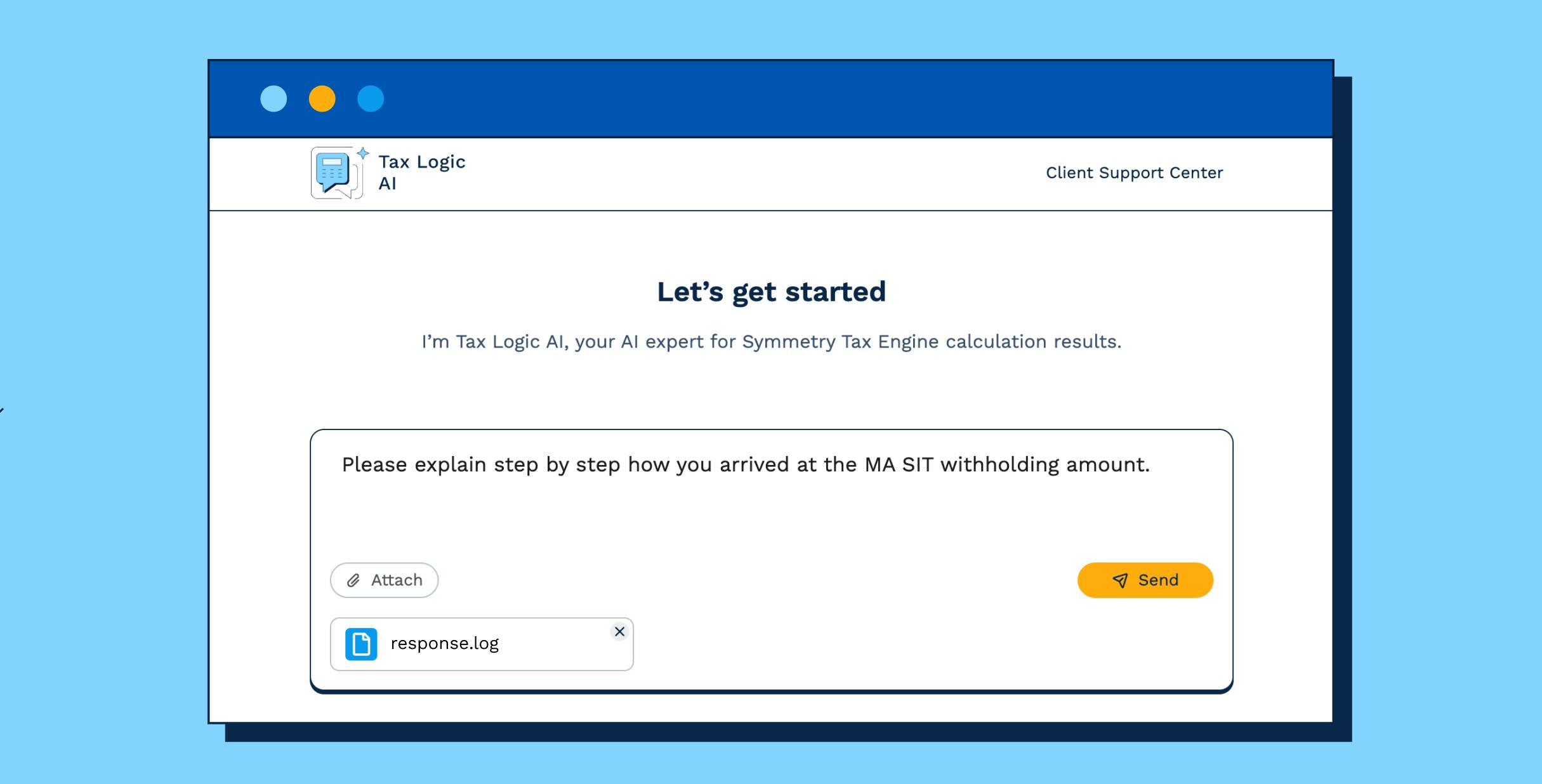 Ask your tax question