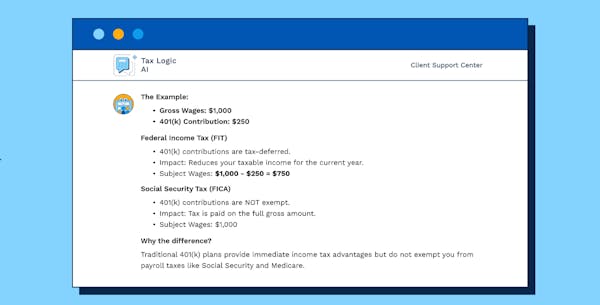 Tax Logic AI: Instant Payroll Transparency