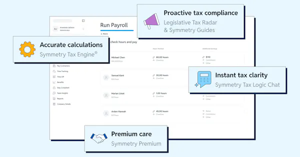Payroll tax accuracy was the baseline. Introducing Symmetry Tax Engine Premium.