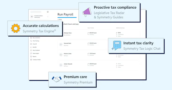Payroll tax accuracy was the baseline. Introducing Symmetry Tax Engine Premium.