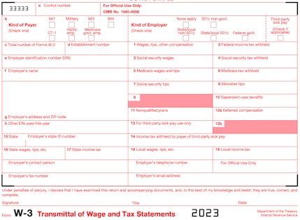 What’s the difference between W2 and W3 tax forms?