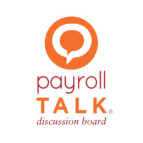 New Discussion Board Payroll Talk