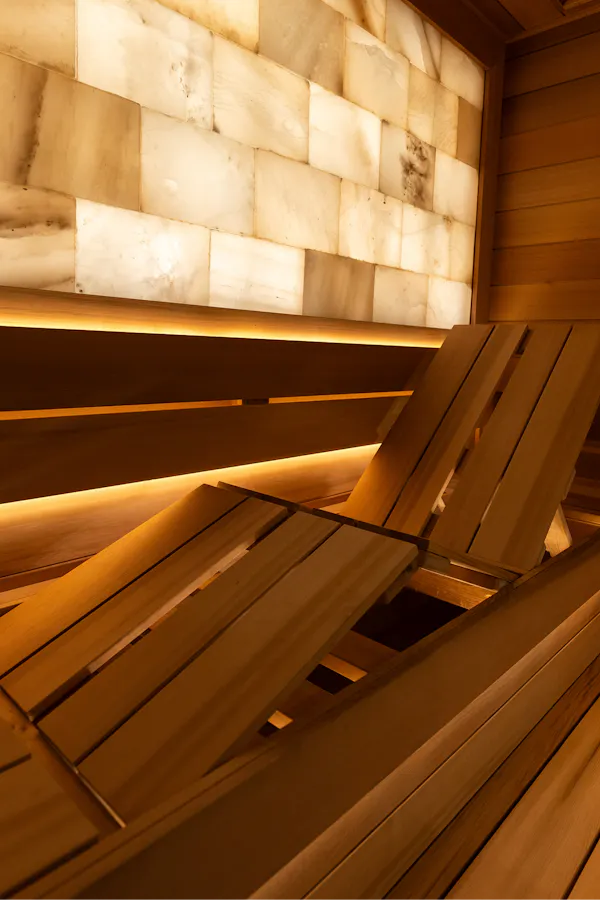 Custom indoor sauna in a Park City home