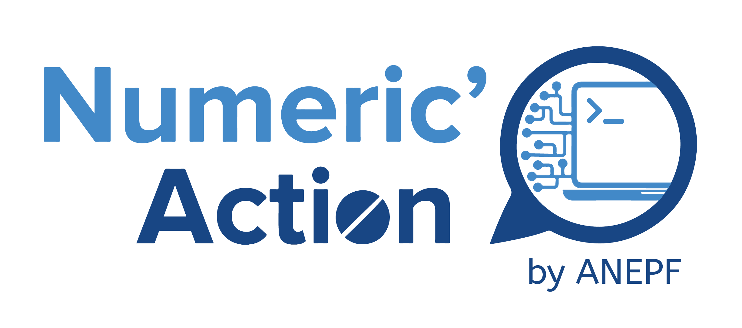 le logo de numeric' action de l'anepf
