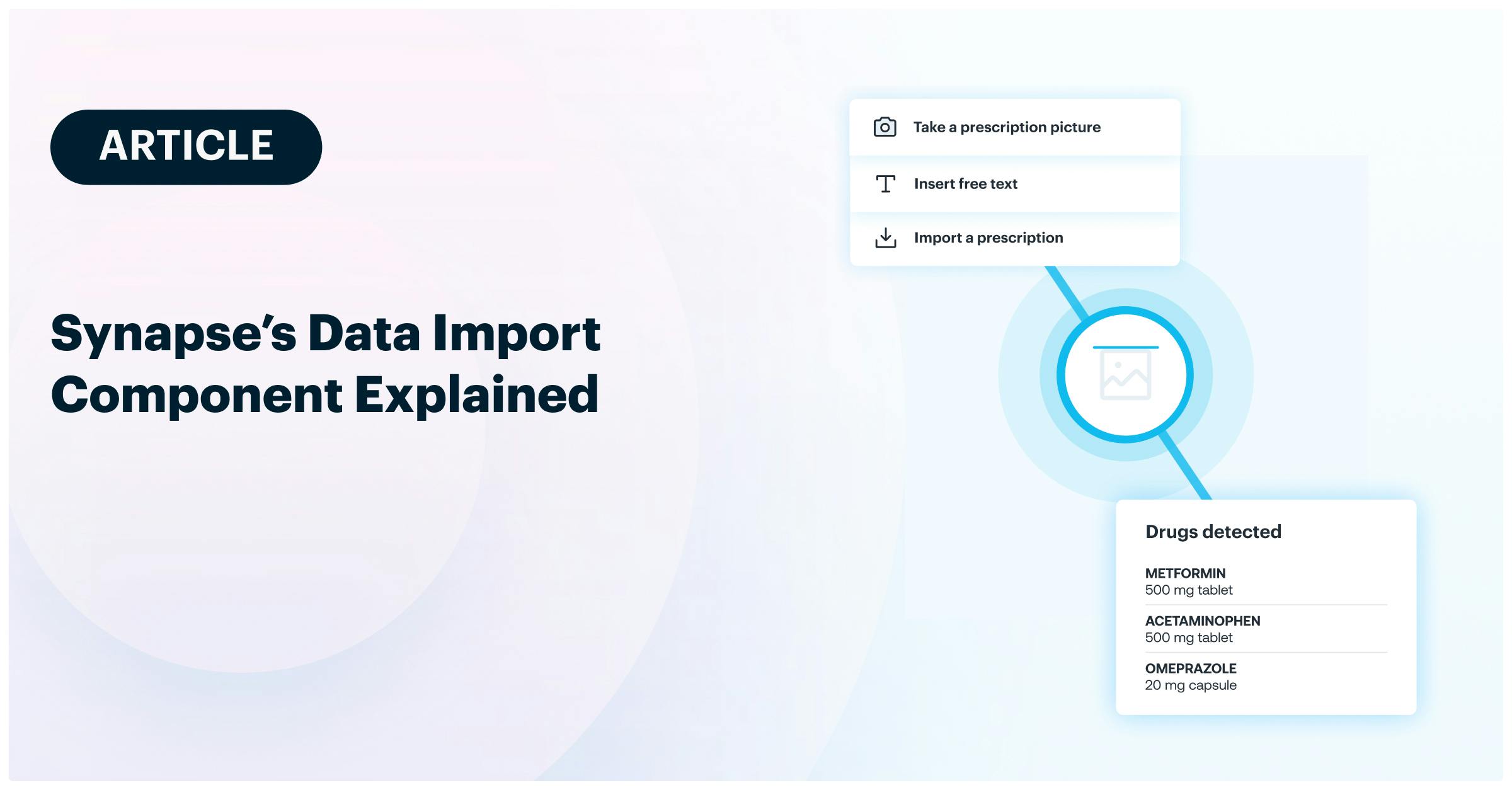 drug data import component image article