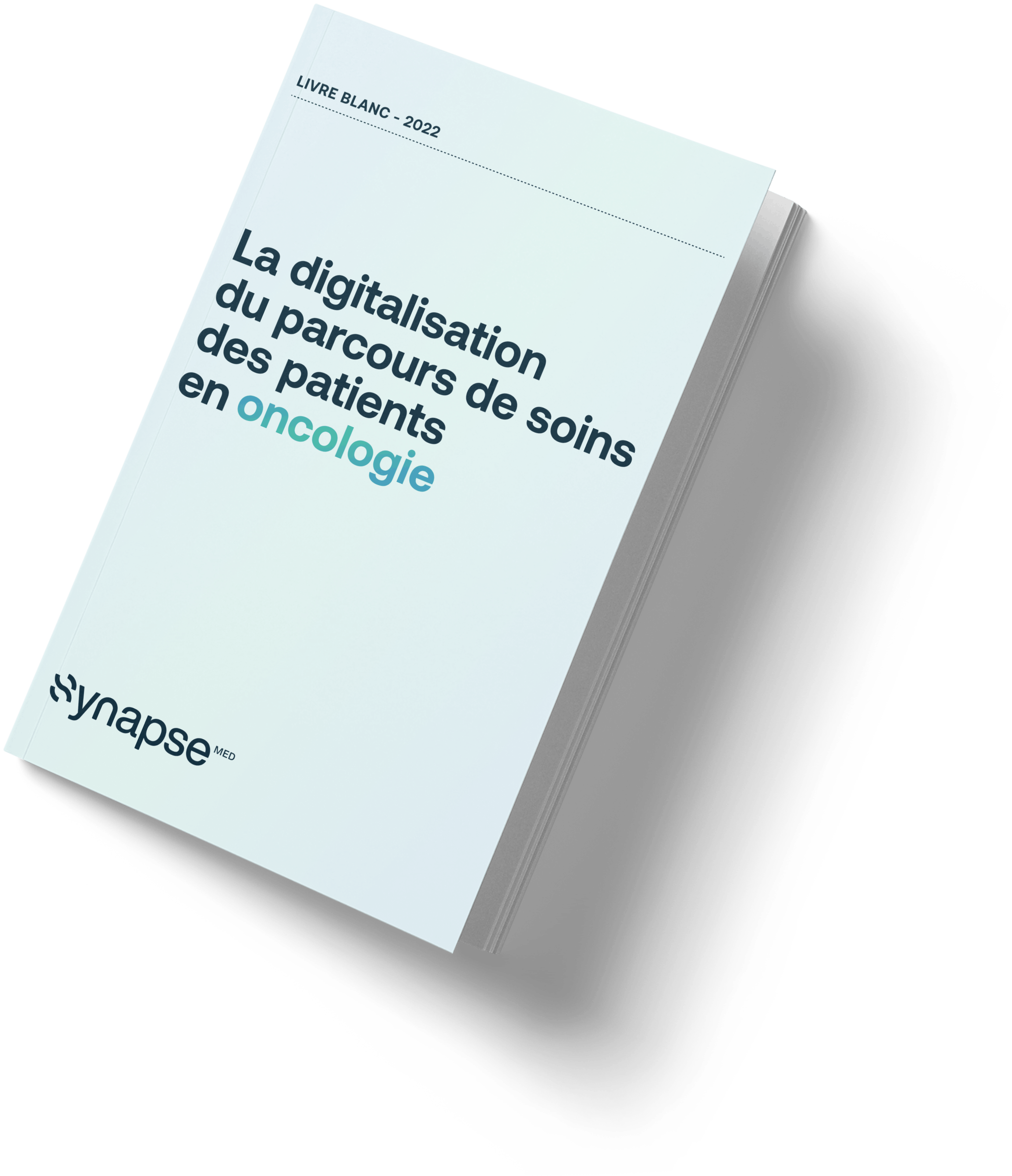 Le livre blanc de Synapse Medicine sur la digitalisation du parcours de soins en oncologie permet d'apporter des éléments sur les nouvelles technologies au service du patient sur le secteur de l'oncologie.