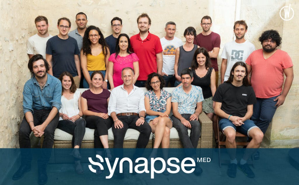 L'équipe de Synpase Medicine pour la photo de classe