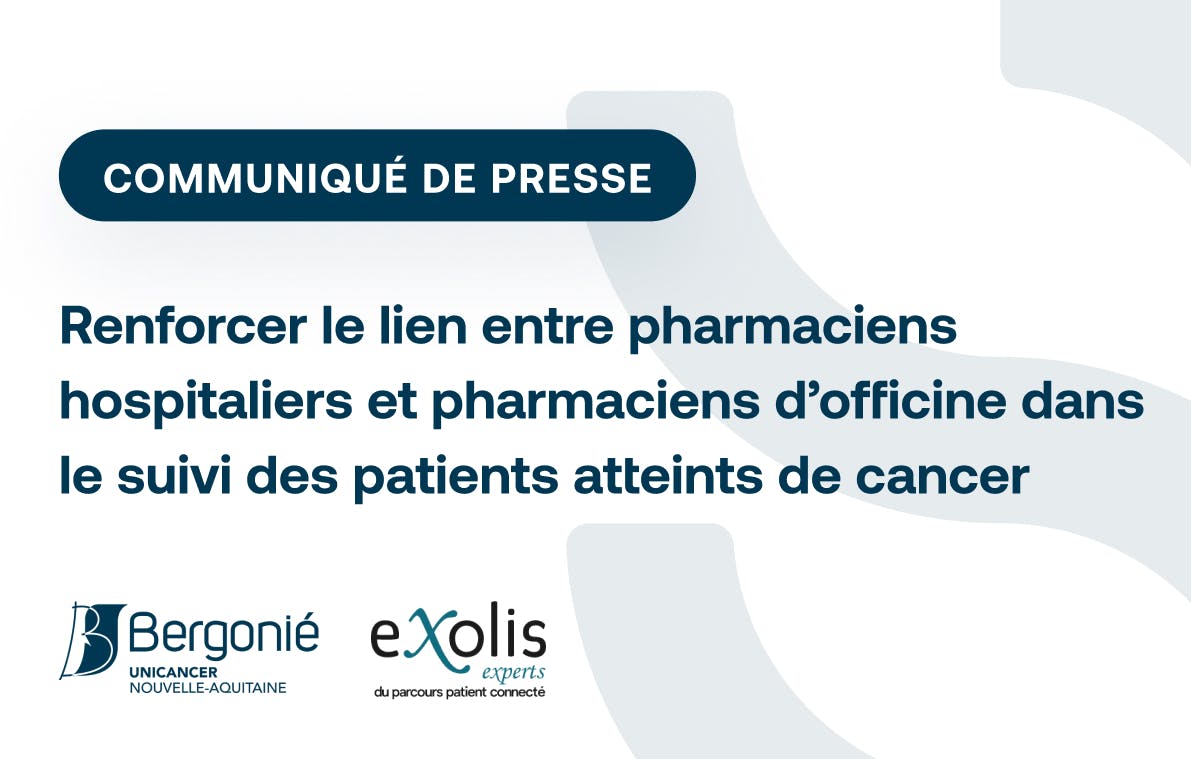 Exolis annonce un partenariat avec l’Institut Bergonié et Synapse Medicine