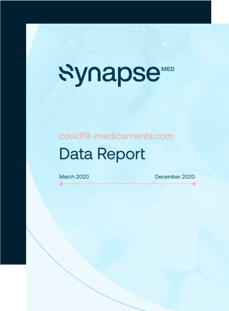Data Report on covid19-medicaments.com