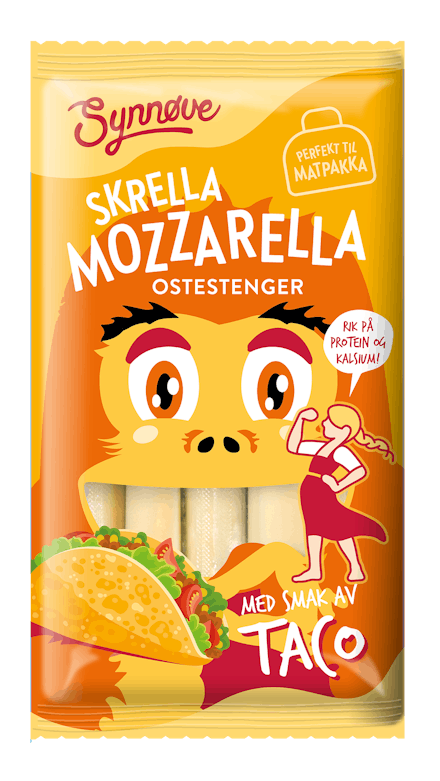 Synnøve Skrella Mozzarella Taco