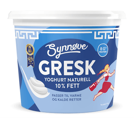 Gresk yoghurt Naturell 10% fett