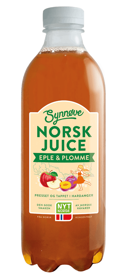 Norsk juice Eple & Plomme