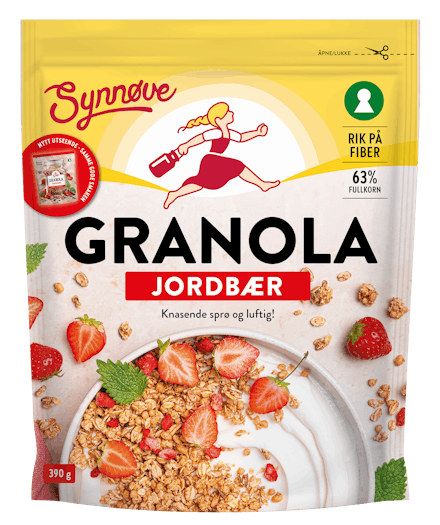 Granola Jordbær