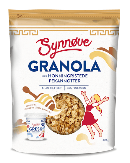 Granola med Honningristede Pekannøtter