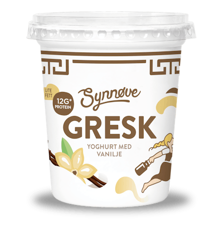 Gresk yoghurt med vanilje 350g