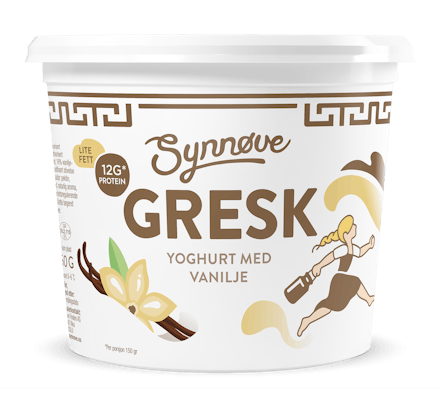 Gresk yoghurt med vanilje 750g