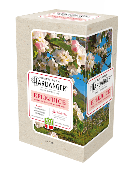 Frukthagen Hardanger Eplejuice Bag in Box 2L