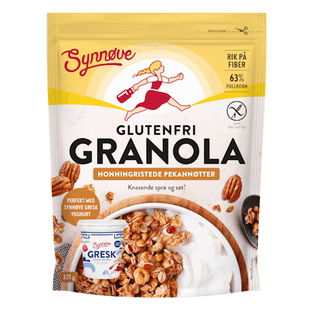 Glutenfri Granola med Honningristede Pekannøtter