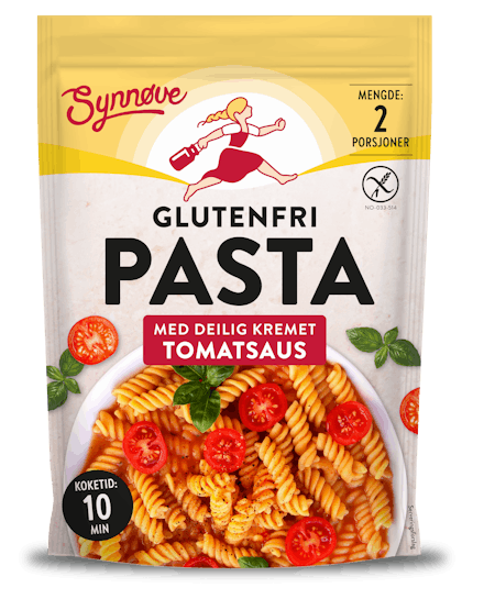 Glutenfri Pasta med Tomatsaus