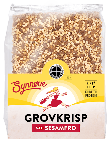 Grovkrisp med Sesamfrø