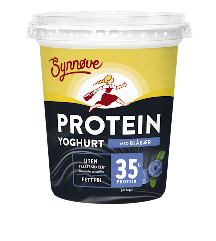 Proteinyoghurt Blåbær 350g