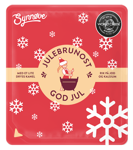 Synnøve Julebrunost skivet 120g