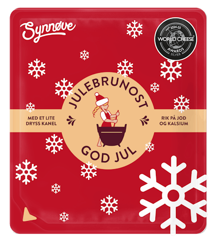 Synnøve Julebrunost skivet 120g
