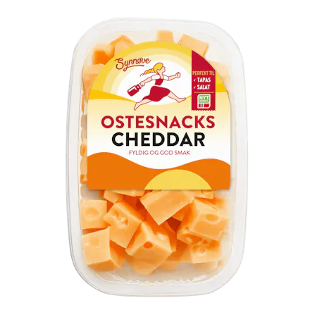 Ostesnacks Cheddar