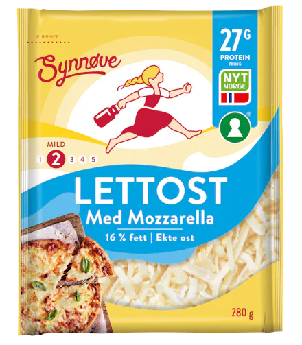 Synnøve Ekte Revet Lett