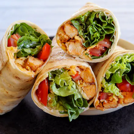 Taco kyllingwrap med ost