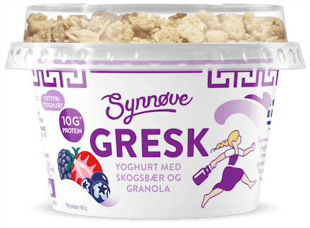 Gresk yoghurt Skogsbær & Granola