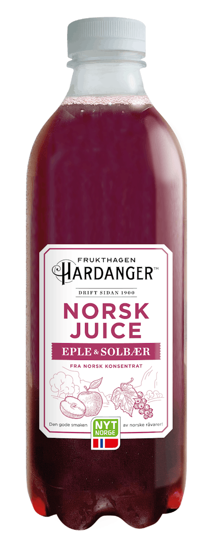 Frukthagen Hardanger Norsk Eple & Solbær 