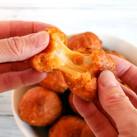 Ostefylte tex-mex potetkroketter
