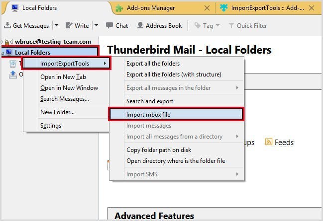 How to Recover Deleted emails- Export Local folders