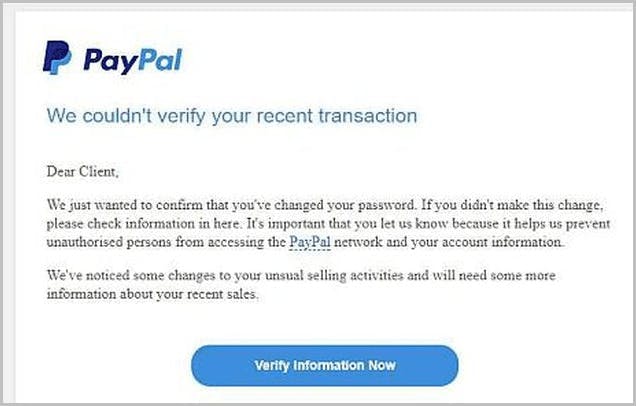  Paypal email