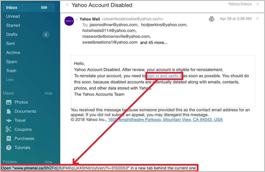  Yahoo-scam