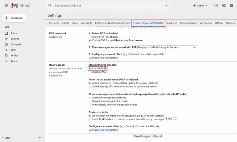 How to Enable IMAP Settings in Your Gmail Account- step 2