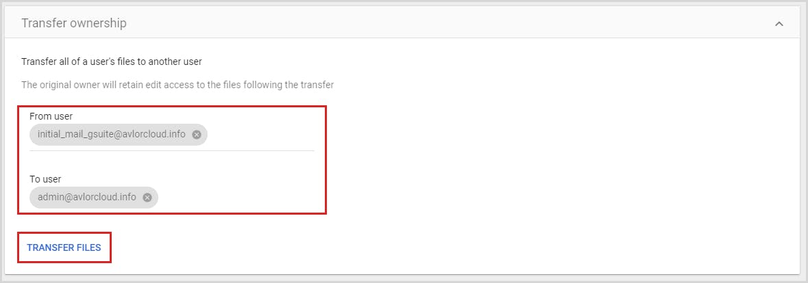 how to transfer google drive files to another account- transfer files