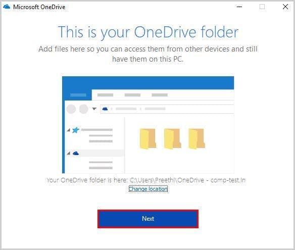 How Can I Sync OneDrive Shared Folders to My Local Computer Step 4