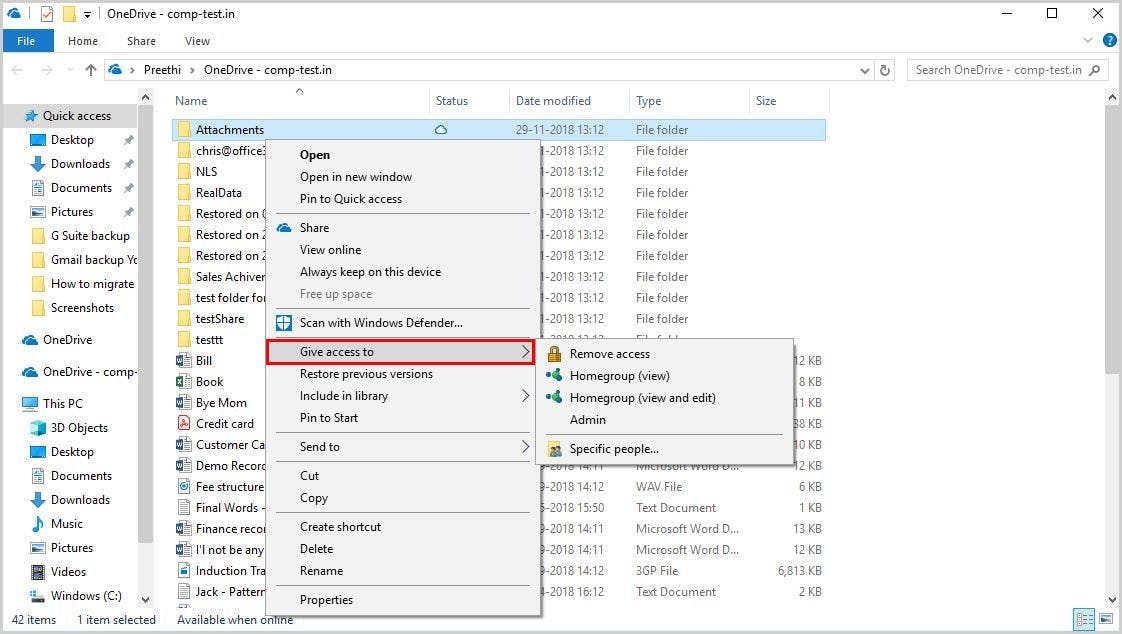 How Can I Create a Shared Folder in OneDrive- step 2