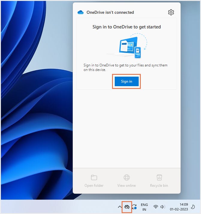 backup onedrive using sync client